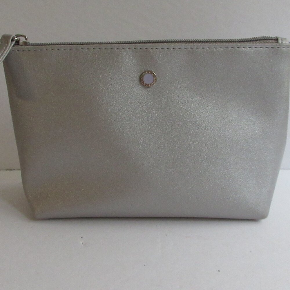 Bvlgari Emirates Business Class Amenity Kit (2024) SIlver Cosmetic Case EMPTY